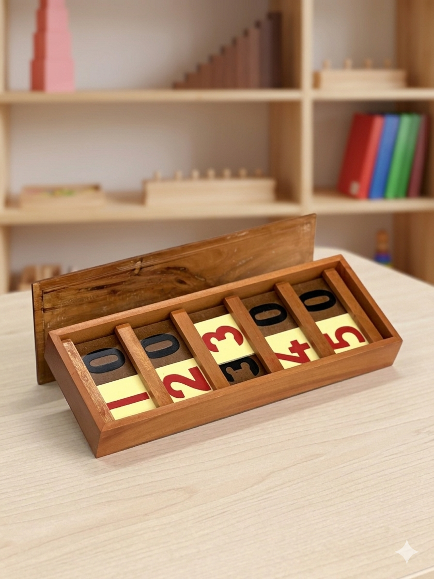 Montessori number cards
